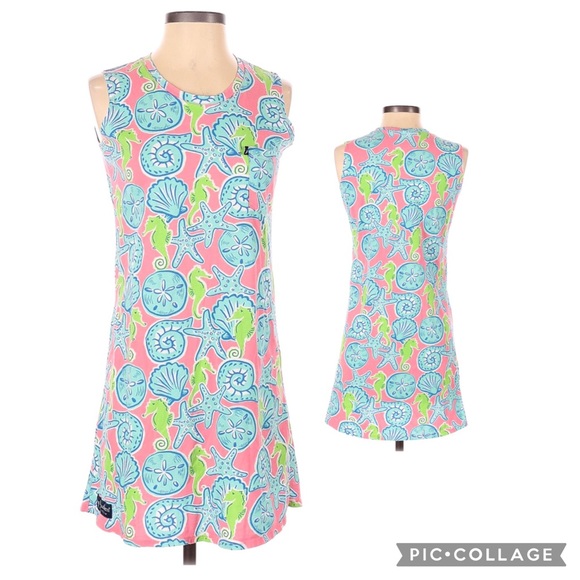 Simply Southern Dresses & Skirts - Simply Southern Sleeveless Reef Life Tank Dress/ML